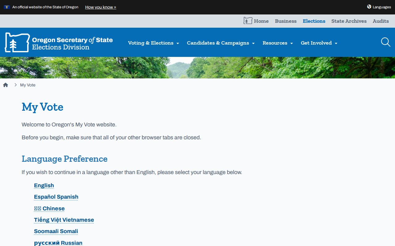 Happy Valley residents directory Oregon My Vote registration search